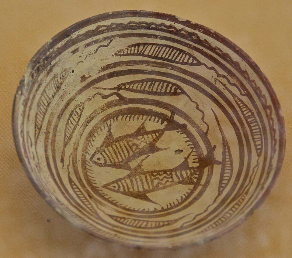 کاسه سفالی شهر سوخته